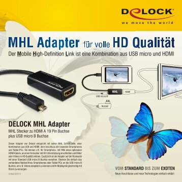 DELOCK MHL Adapter