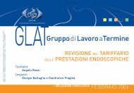 revisione del tariffario delle prestazioni endoscopiche - Endoscopia ...