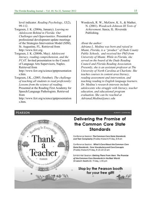 PDF (Adobe Reader) - Florida Reading Association