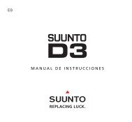 MANUAL DE INSTRUCCIONES - Suunto