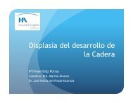 Displasia del desarrollo de la Cadera - Inicio