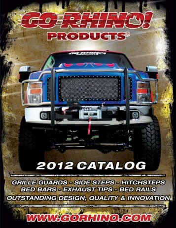 to open the go rhino brochure - Truck Accessory Information Center