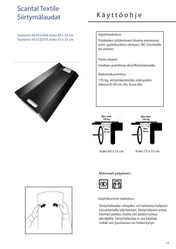 Siirtymalauta manuaali.pdf - Algol-Trehab