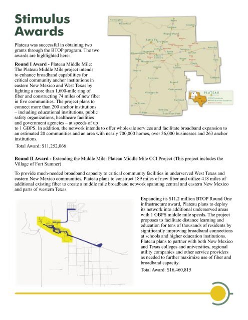 Fiber Is Coming To Fort Sumner! - Plateau