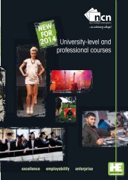 University-level and professional courses - New College Nottingham