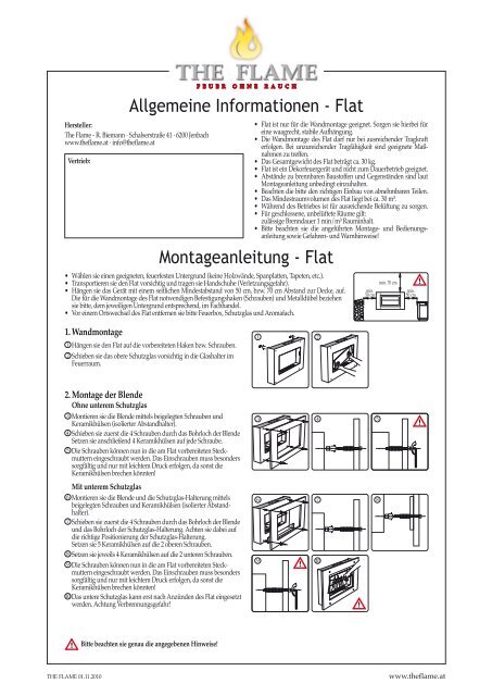 Betriebsanleitung Flat 11-2010.pdf - The Flame
