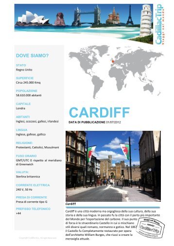 Guida di Cardiff - CadillacTrip.it