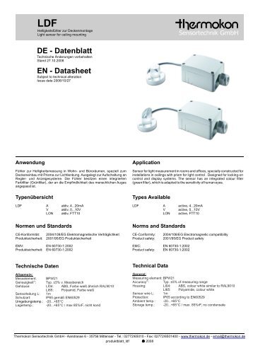 LDF - Thermokon Sensortechnik GmbH