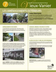 Les amÃ©nagements extÃ©rieurs ( PDF : 1,6 Mo ) - Ville de QuÃ©bec