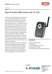 Eyseo IP Ecoline CMOS camera LAN / W-LAN - E-dreams.gr