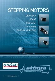 STEPPING MOTORS - Motor Technology Ltd