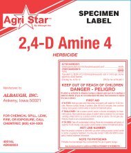 2,4-d amine 4 label - Western Colorado Insects