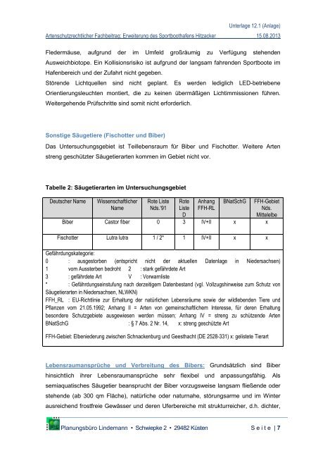 Landschaftspflegerischer Begleitplan - Niedersächsischer ...