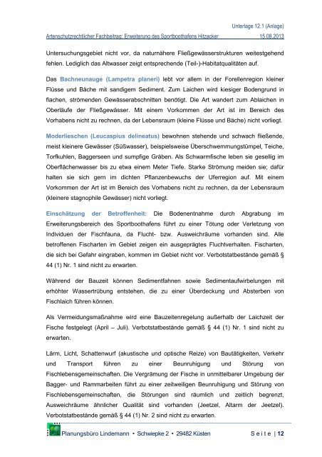 Landschaftspflegerischer Begleitplan - Niedersächsischer ...