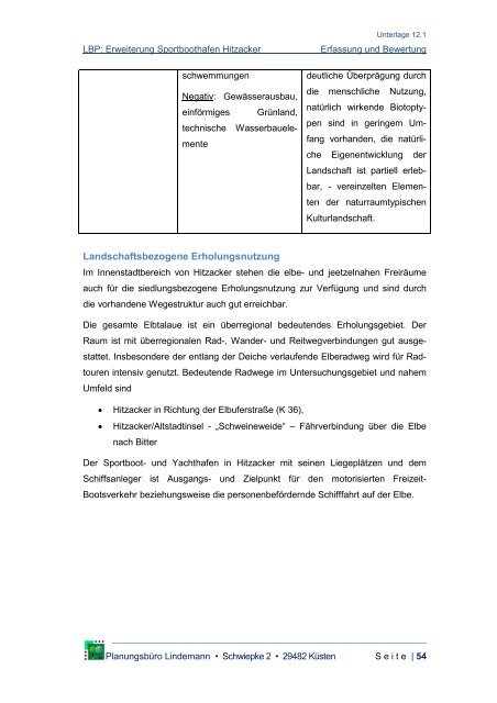 Landschaftspflegerischer Begleitplan - Niedersächsischer ...