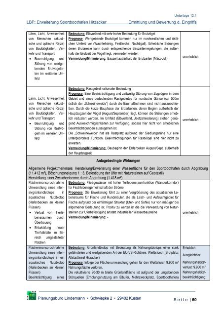 Landschaftspflegerischer Begleitplan - Niedersächsischer ...