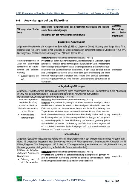 Landschaftspflegerischer Begleitplan - Niedersächsischer ...