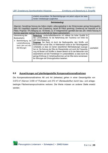 Landschaftspflegerischer Begleitplan - Niedersächsischer ...