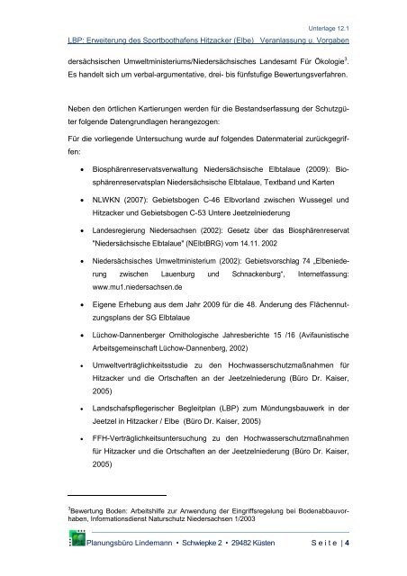 Landschaftspflegerischer Begleitplan - Niedersächsischer ...