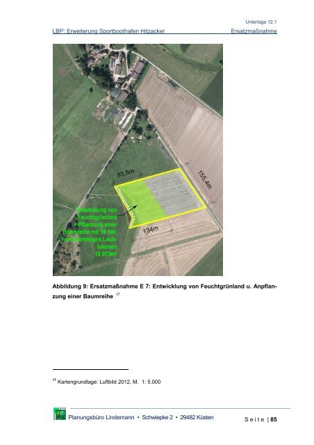 Landschaftspflegerischer Begleitplan - Niedersächsischer ...