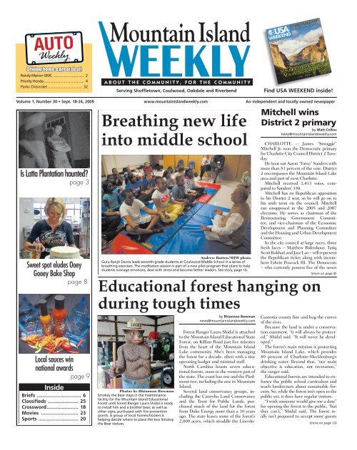 Mountain Island - Carolina Weekly Newspapers