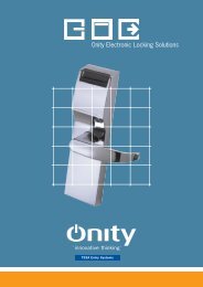 Onity Electronic Locking Solutions - ProTrade International doo