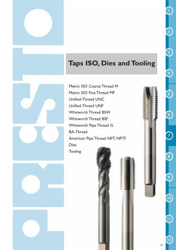 Presto 4 Taps & Dies - F R Scott Ltd