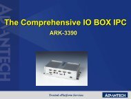 The Comprehensive IO BOX IPC - Advantech