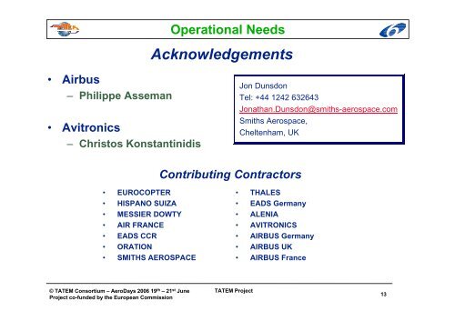 Technologies and Techniques for New Maintenance Concepts