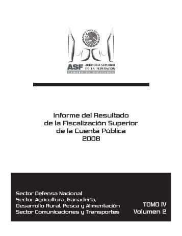 Informe del Resultado de la Fiscalización Superior de la Cuenta ...