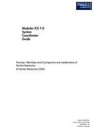 Modular ICS 7.0 System Coordinator Guide - 1 800 LA Phones