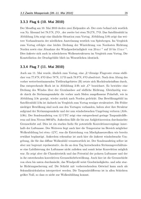 Charakterisierung der synoptischen Situation während der ...