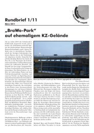 Rundbrief 1/2011 - Arbeitskreis andere Geschichte e.V.