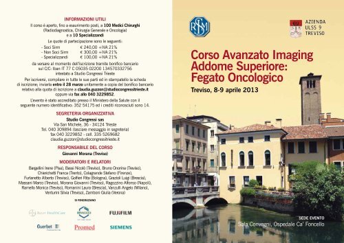 Corso Avanzato Imaging Addome Superiore: Fegato ... - SIRM
