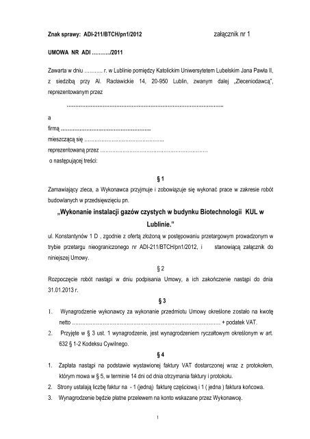 załącznik nr 1 - Wzór umowy.pdf - Lublin