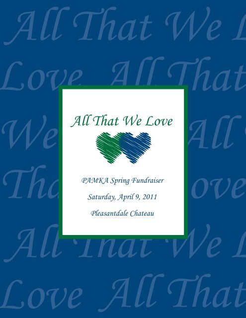 All That We Love - Montclair Kimberley Academy