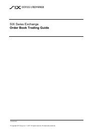 Order Book Trading Guide[pdf] - SIX Swiss Exchange