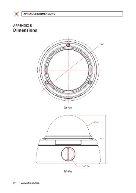 H.264 Megapixel Indoor/Outdoor Dome IP Camera User Manual