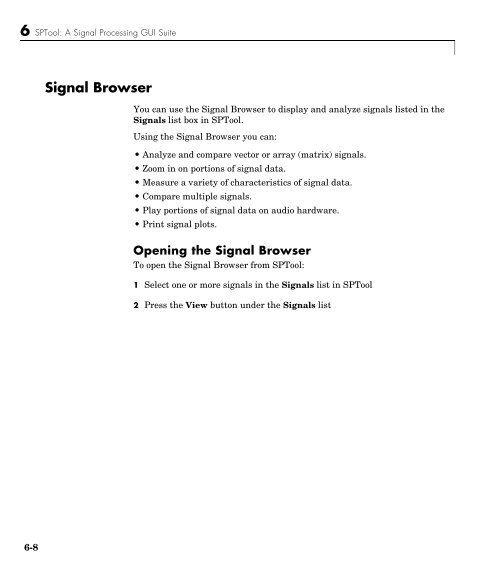 T. P. Traitement du Signal MaÃ®trise E.E.A. - LASC