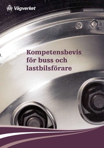 Kompetensbevis fÃ¶r buss och lastbilsfÃ¶rare