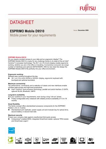 ESPRIMO Mobile D9510 - Laptop.bg