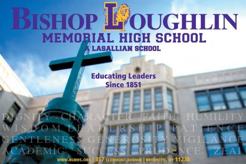 2011-2012 Admissions Brochure Download Link - Bishop Loughlin ...