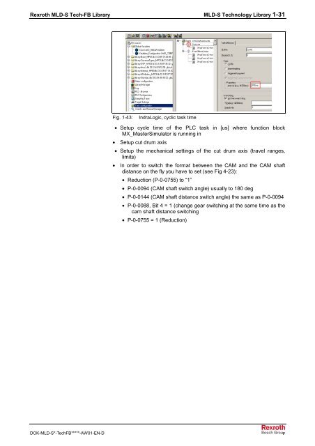 MLD-S Tech-FB Library Description - Bosch Rexroth