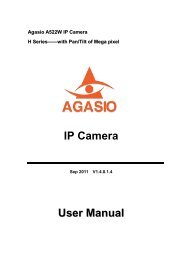 Agasio A522W IP Camera H Series - Agasio POE & Wireless IP ...