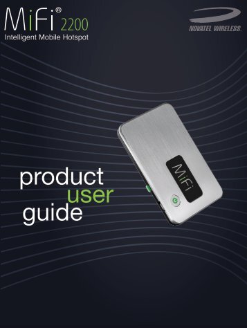 user product guide - Cellcom