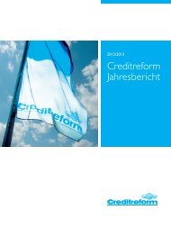 Creditreform Jahresbericht 2012-2013