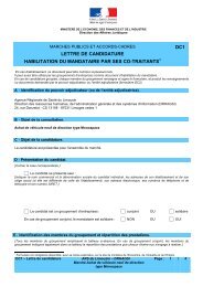 lettre de candidature habilitation du mandataire par ... - ARS Limousin