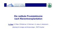 Prostatakrebs und Nierentransplantation - nieren-transplantation.com