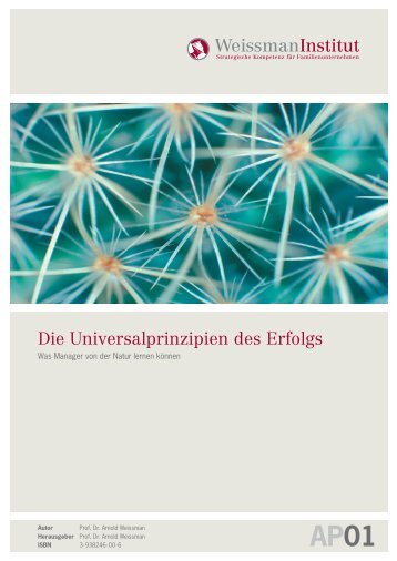 Die Universalprinzipien des Erfolgs