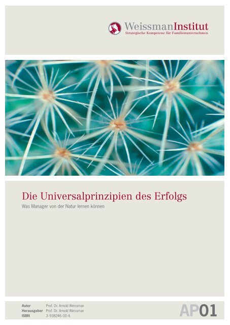 Die Universalprinzipien des Erfolgs